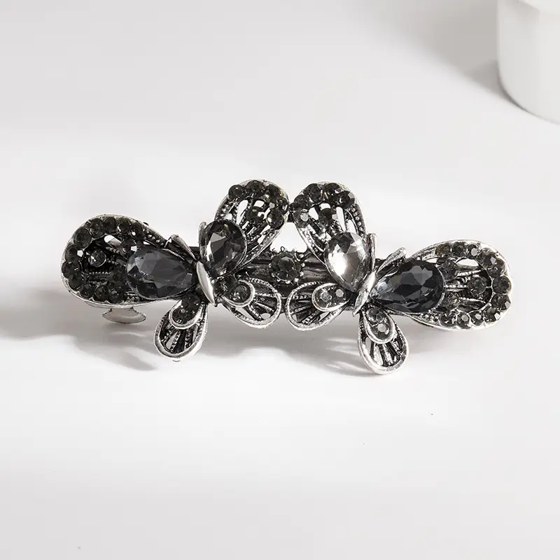 Crystal Butterfly Hairpin for Women Korean Style - Image 11