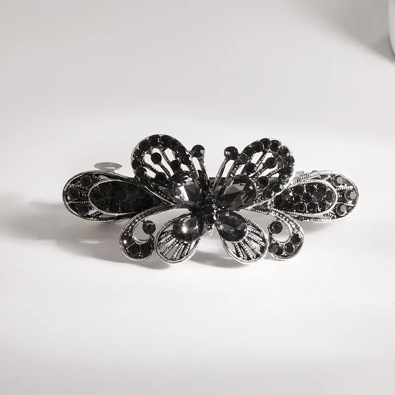Crystal Butterfly Hairpin for Women Korean Style - Image 12