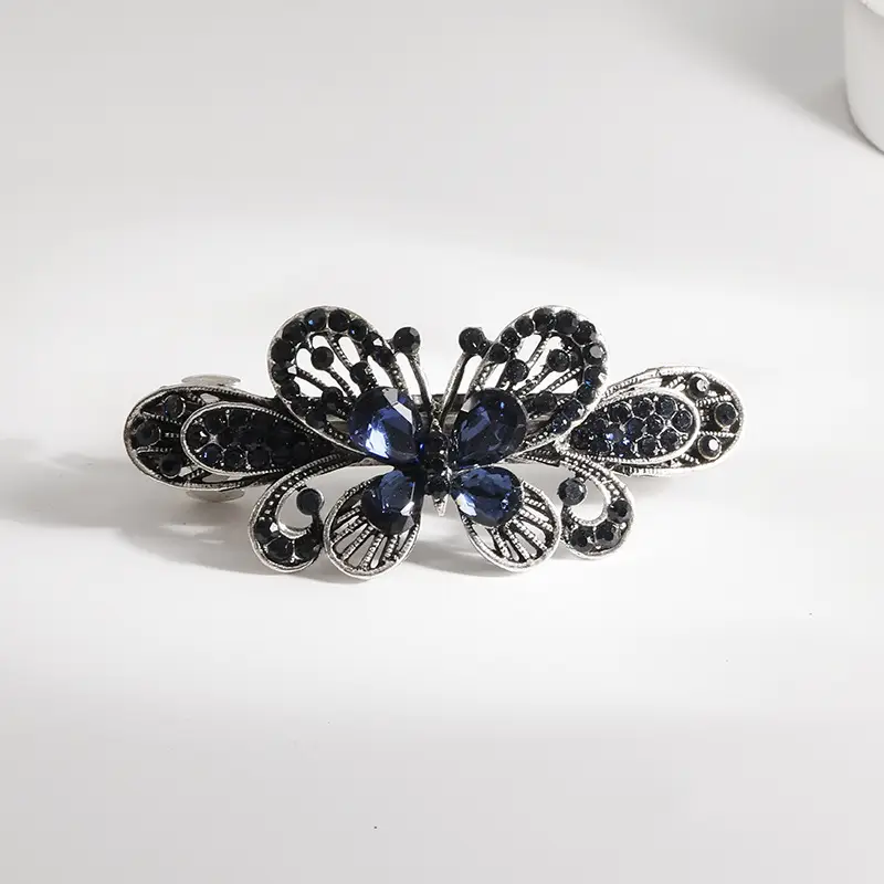 Crystal Butterfly Hairpin for Women Korean Style - Image 13