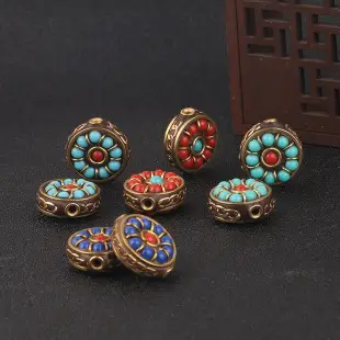 Nepal Brass Iced Beads for DIY Jewelry — feature 15