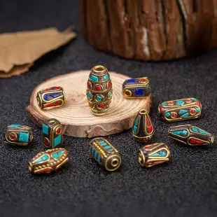 Nepal Brass Iced Beads for DIY Jewelry — feature 16