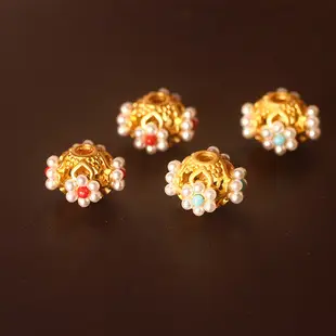 Nepal Brass Iced Beads for DIY Jewelry — feature 3