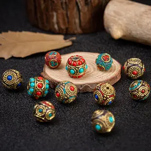 Nepal Brass Iced Beads for DIY Jewelry — feature 6