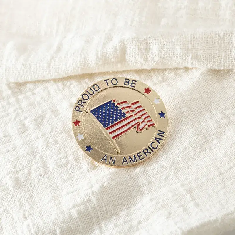 New Style Brooch for American Patriotism Campaign