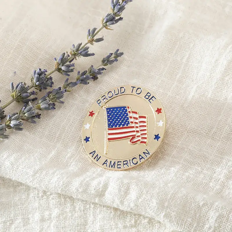 New Style Brooch for American Patriotism Campaign