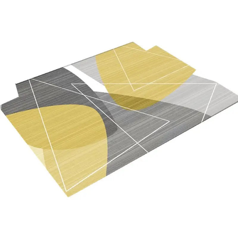 Nordic Geometric Floor Mat for Doors