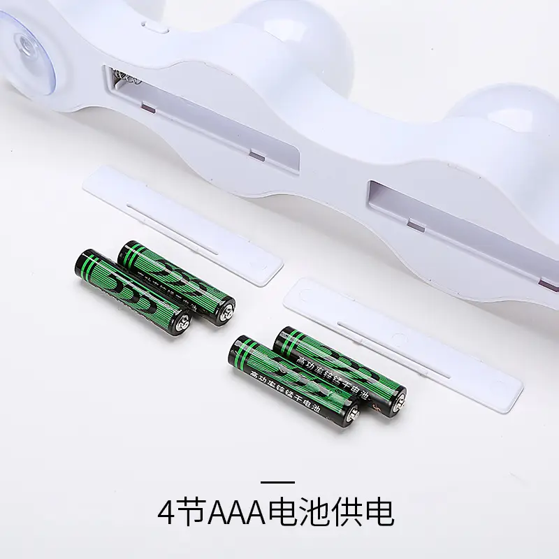 Portable Rechargeable Makeup Mirror Light with Suction Cup - Image 5