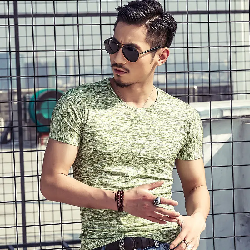 Men Printed Calvin Klein T-Shirt Grey M