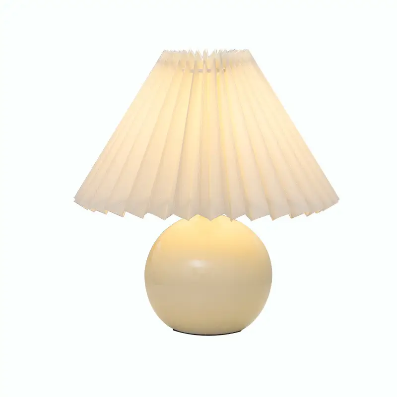 Small Table Lamp for Bedroom & Home Decor