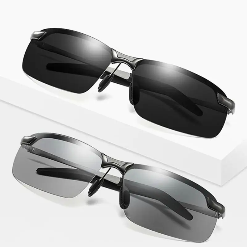 Men's Yellow Polarized Sunglasses 3043 Color Changing - Image 12