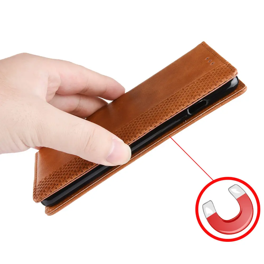 Tianji Leather Magnetic Flip Phone Case for ZTE Axon 10 Pro - Image 6