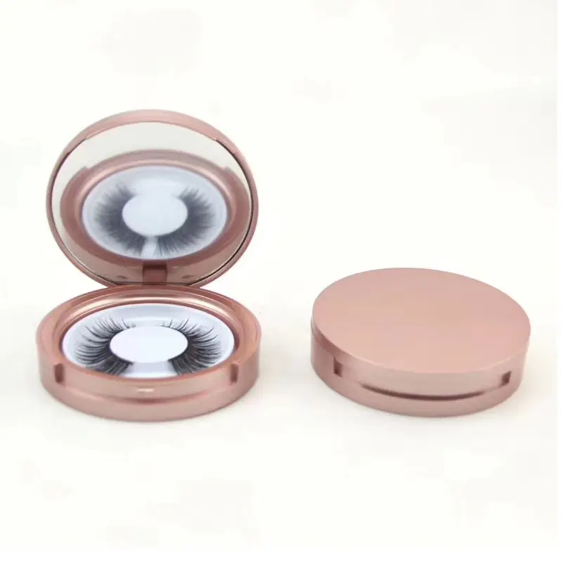 Rose Gold False Eyelash Box Two Pairs Wholesale - Image 2
