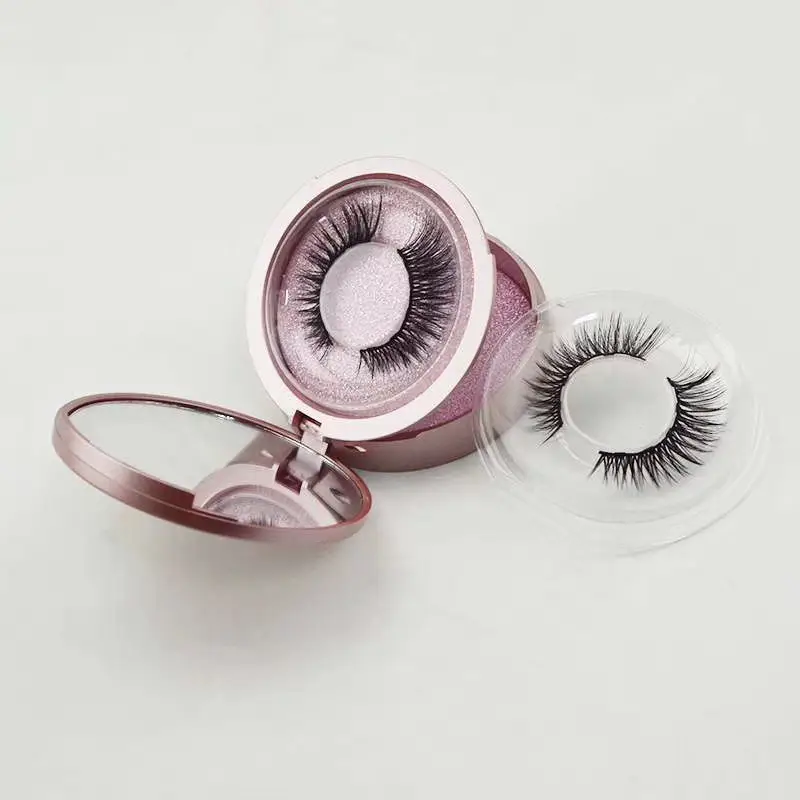 Rose Gold False Eyelash Box Two Pairs Wholesale - Image 3