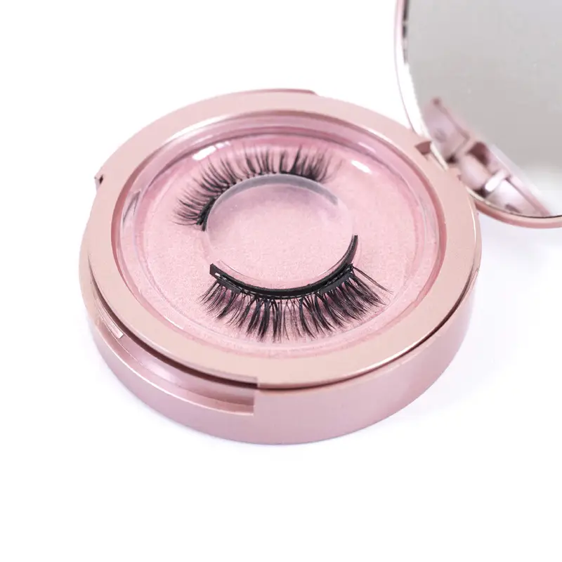 Rose Gold False Eyelash Box Two Pairs Wholesale - Image 5