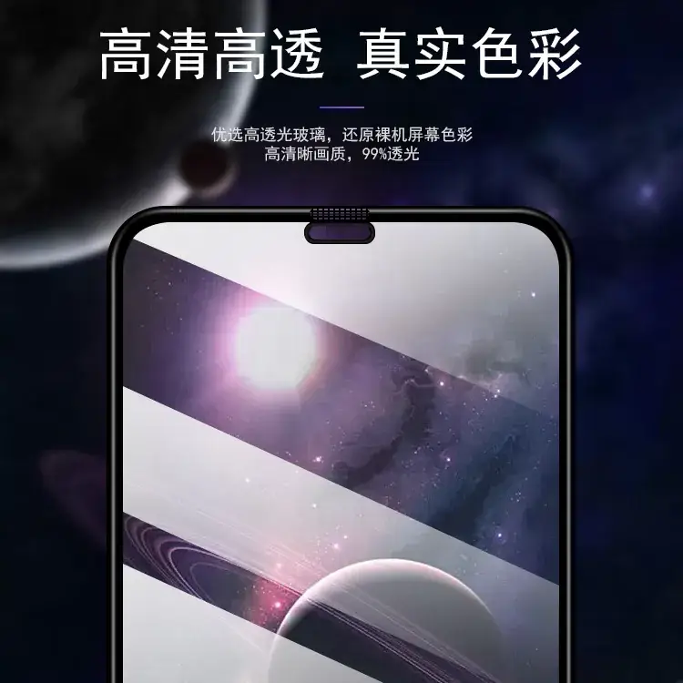 OPPO A96 Reno7 Pro Full Screen Tempered Film Printing - Image 4