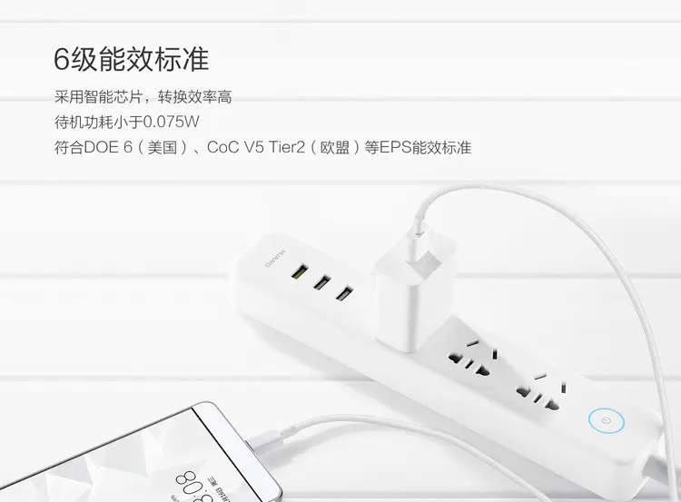 Ice House Charger for Huawei Mate9 5A Super Fast Charging — feature 7