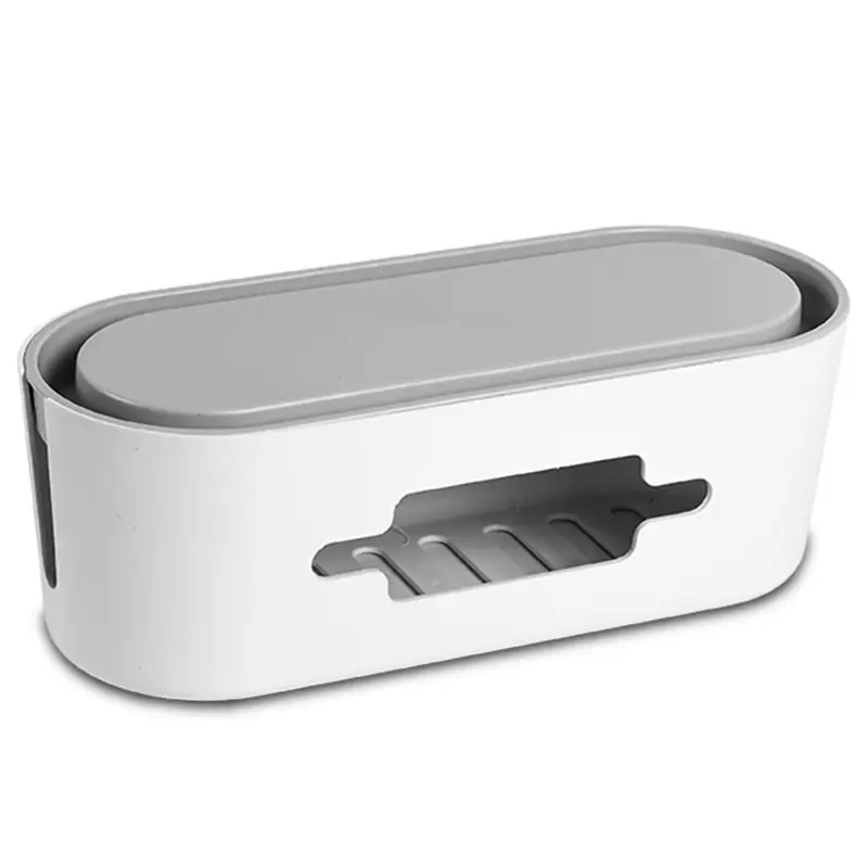 Large Power Socket Storage Box for Desktop Computer Wire Box