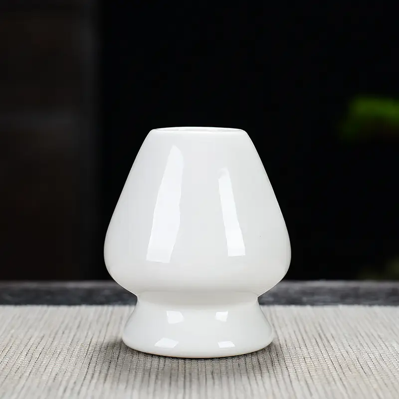 Ceramic Tea Tray Light Blue Japanese Matcha Set