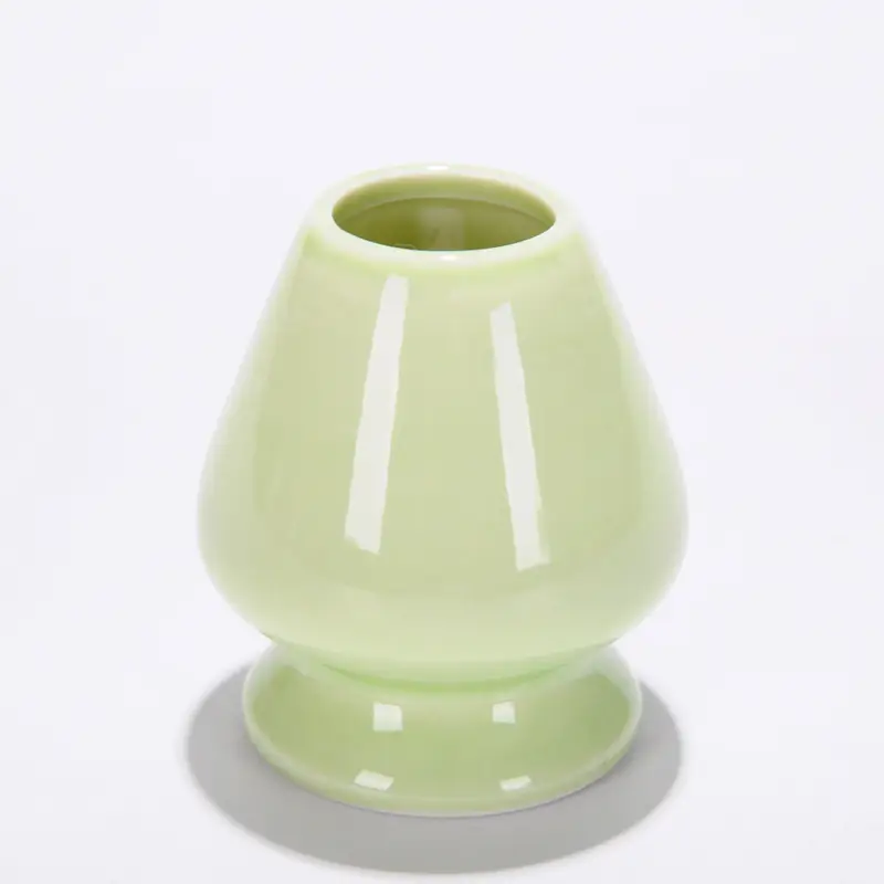 Ceramic Tea Tray Light Blue Japanese Matcha Set