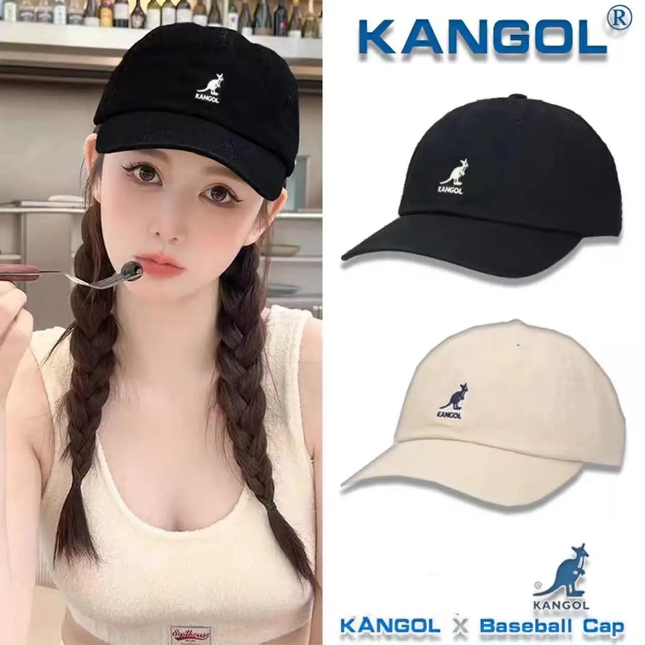 Unisex Kangol Baseball Cap Adjustable Large Bristle UK Made