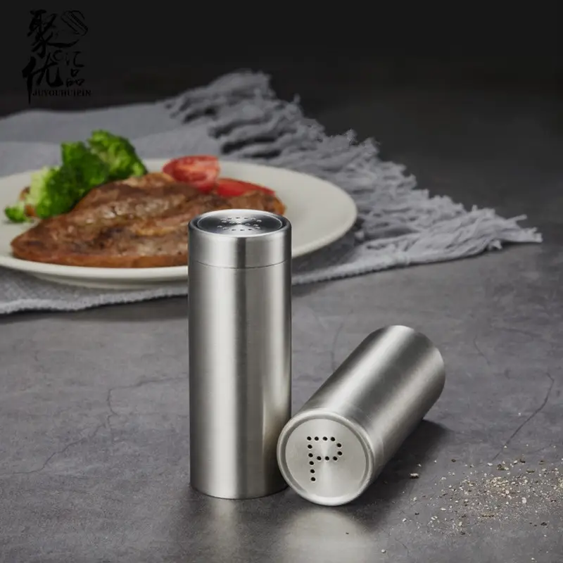 Stainless Steel Seasoning Bottle with Holes - Image 2
