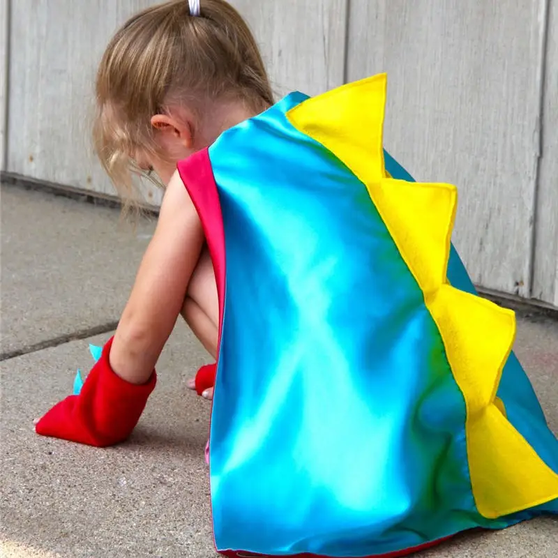 Children's Dinosaur Cape Cape Halloween Costumes Performance Costumes Children's Day Performance Costumes Birthday Party Costumes