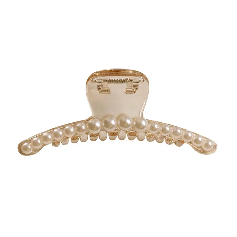 Pearl Hairpin Back Clip for Girls