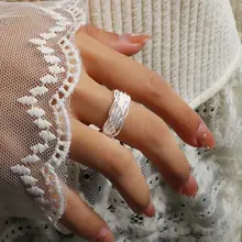 Adjustable Cold Style Cat Cross Geometric Ring — feature 6