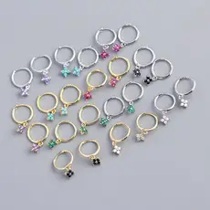 Gold Star Dangle Earrings for Women — feature 1