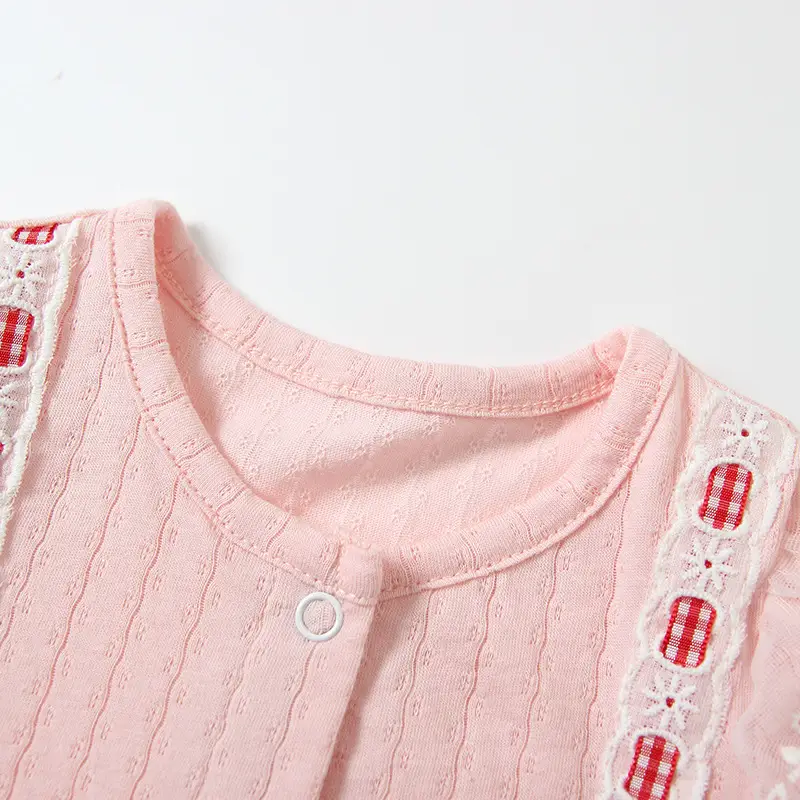 Baby White Bow Strap Shorts Suit for Girls - Image 6