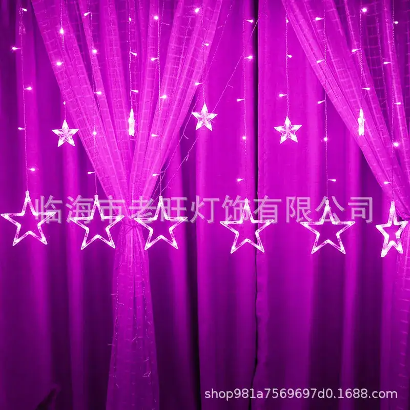 LED Star Curtain Lights for Home Decor - Image 6