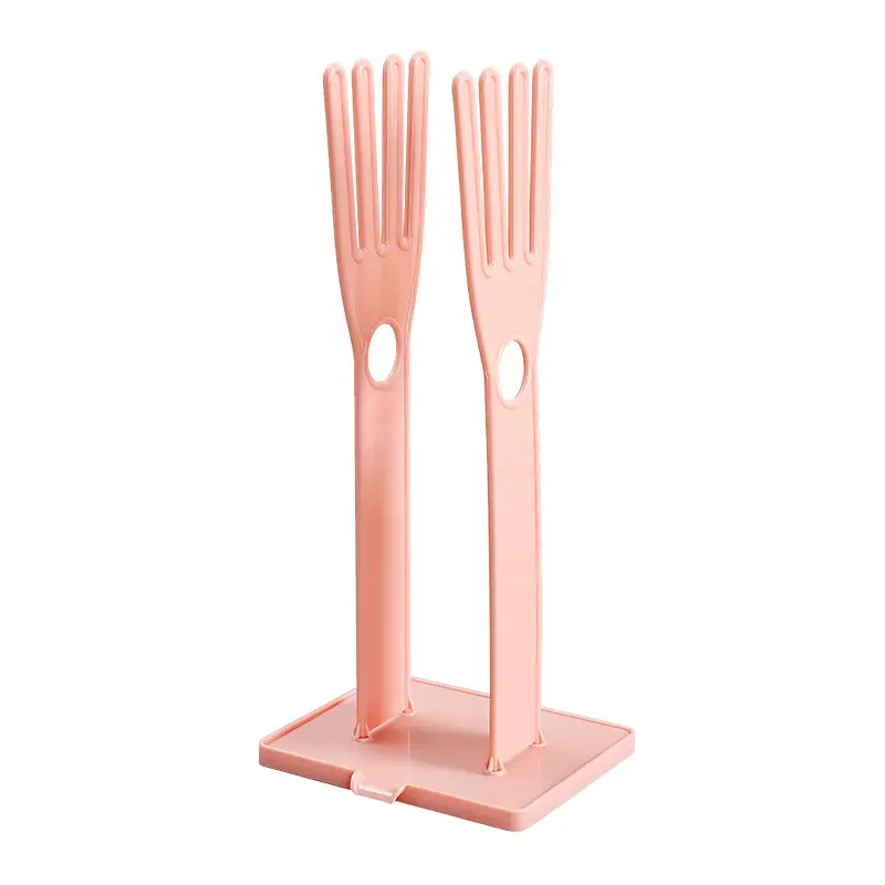 Silver Metal Kitchen Towel Rack with Drain Base - Image 6