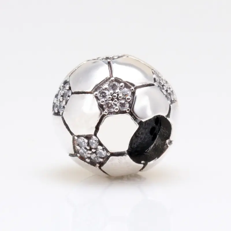 Pan Jia 20-Year Spring New Shining Football Beaded Silver Diamond Women - Image 3