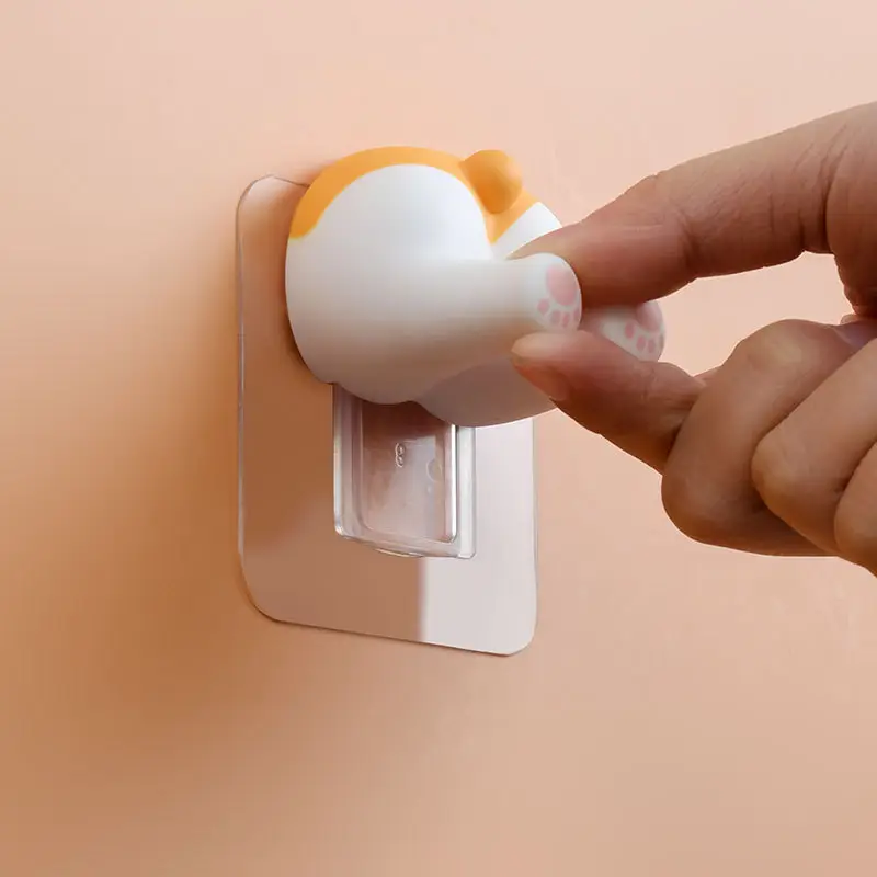 Cute Cartoon Toothbrush Hanger with Plush Ear - Image 7