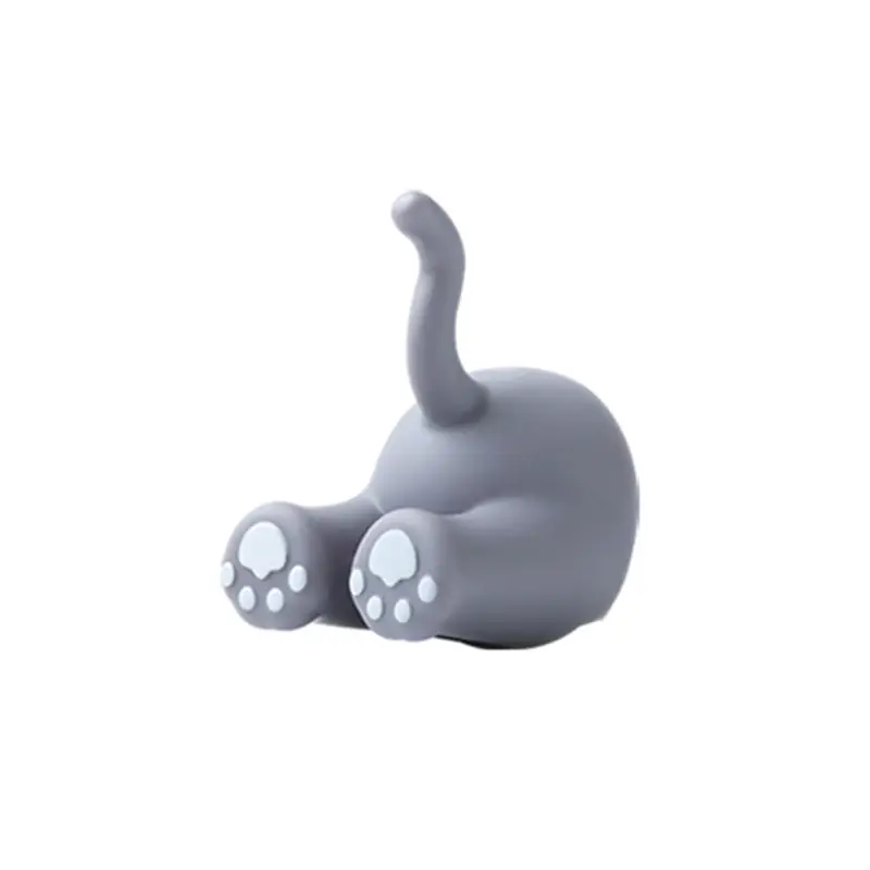 Cute Cartoon Toothbrush Hanger with Plush Ear - Image 8