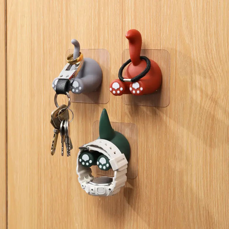 Cute Cartoon Toothbrush Hanger with Plush Ear — feature 21