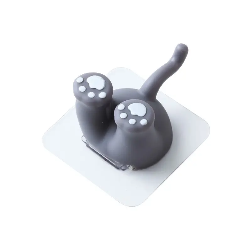 Cute Cartoon Toothbrush Hanger with Plush Ear - Image 2