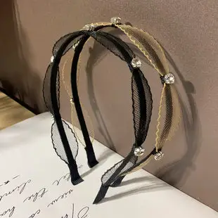 Black Korean Letter Hair Clip with Knotted Design — feature 21