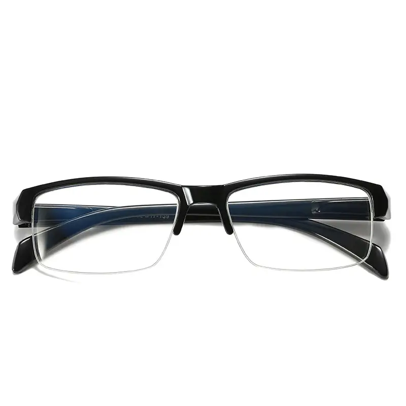 New Business Men Myopia Glasses Half Frame Black Wholesale - Image 5