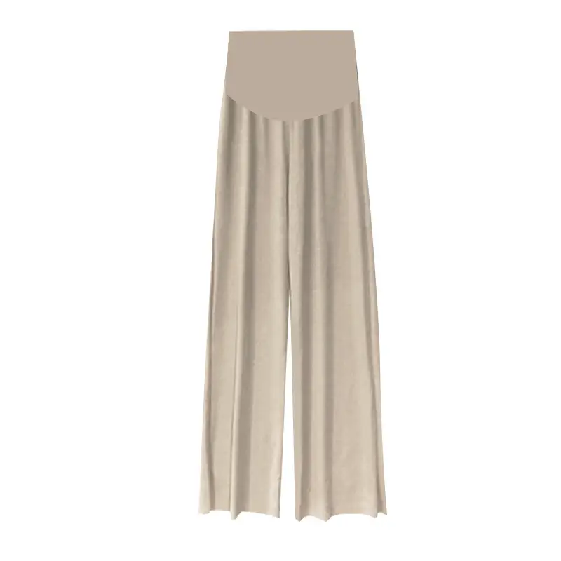 Maternity Wide Leg Pants Black Loose Fit