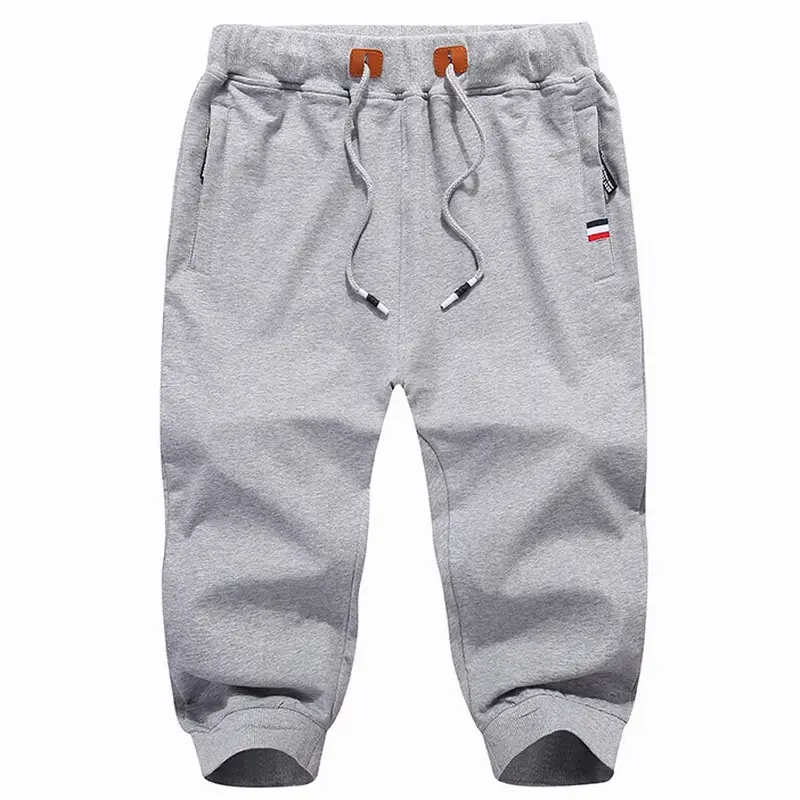 Black Knitted Sports Shorts for Boys Large