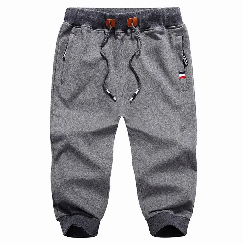 Black Knitted Sports Shorts for Boys Large