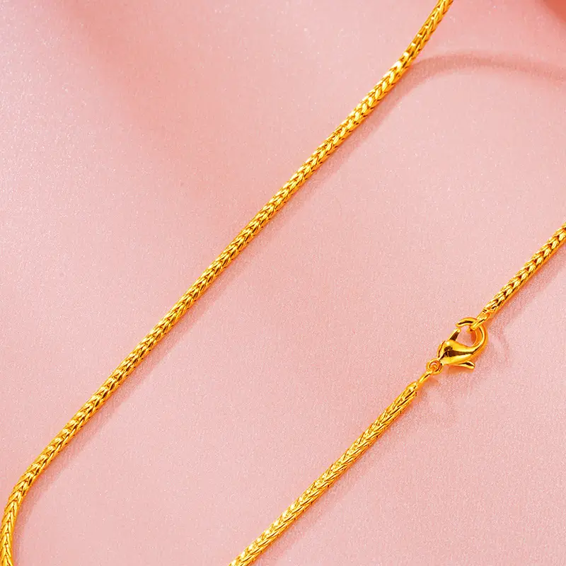 Gold Snake Chain Necklace for Women Korean Style Collar