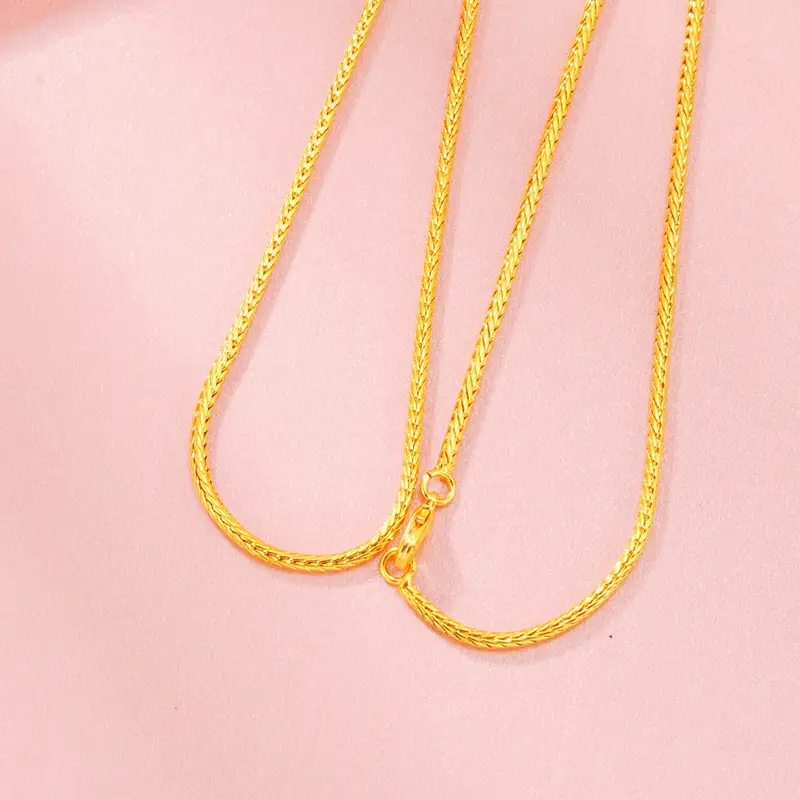 Gold Snake Chain Necklace for Women Korean Style Collar