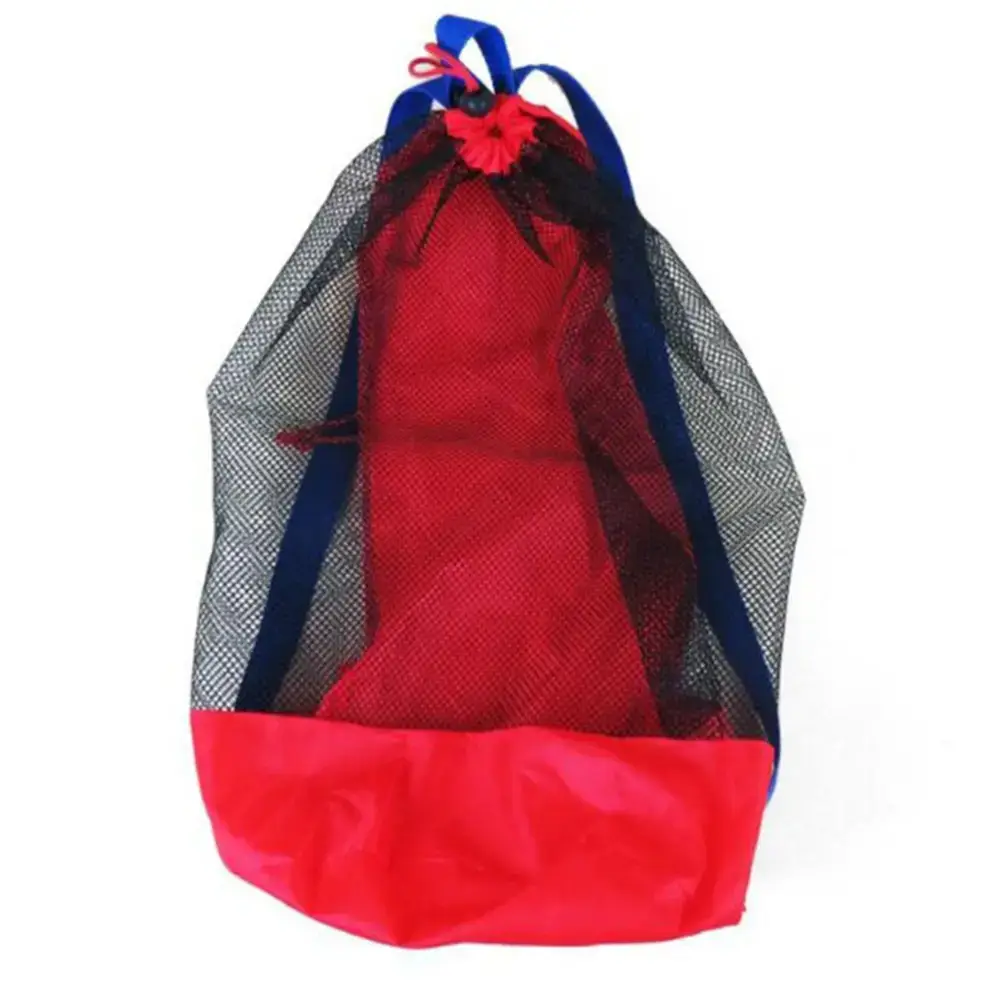 Red Mesh Baby Sand Bag for Carrying and Storage - Image 6