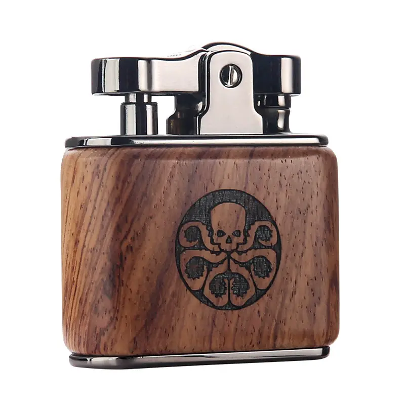 Baicheng Sandalwood Lighter with Logo - Image 10