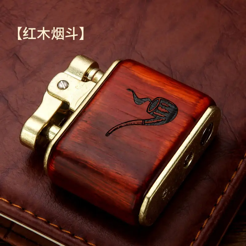 Baicheng Sandalwood Lighter with Logo - Image 3