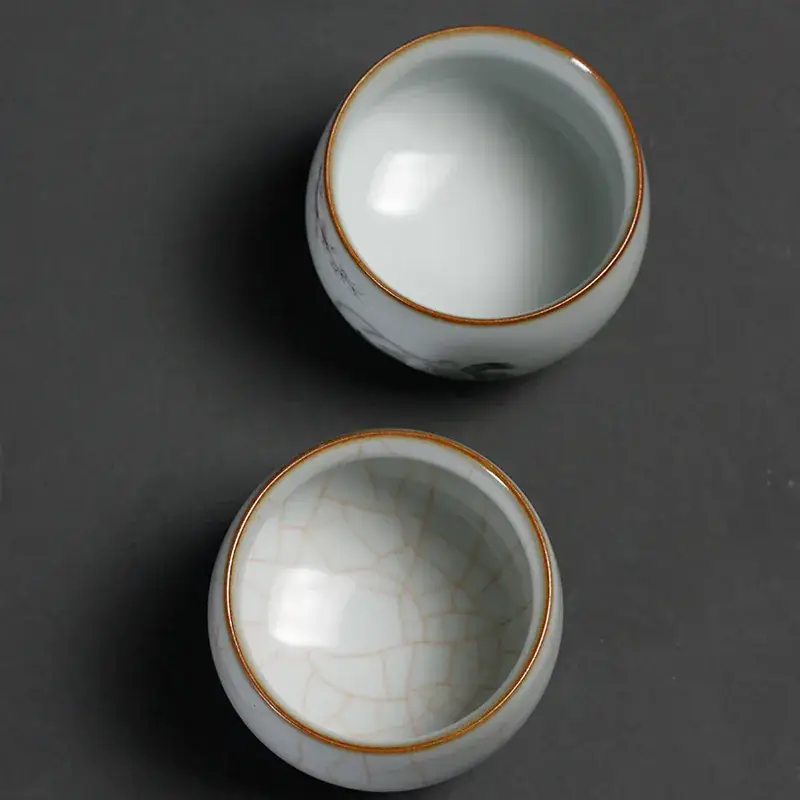 Kitten Design Tea Cup Set Ceramic Single Cups - Image 6