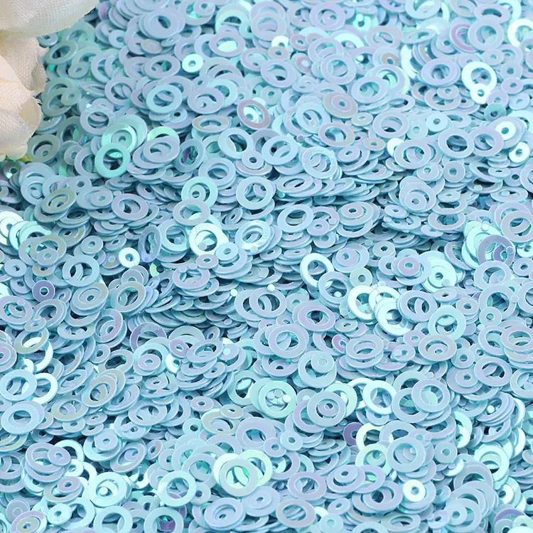 Small Bubble Hollow Circle Ring Sequins for Christmas & Weddings - Image 16