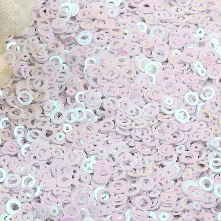 Small Bubble Hollow Circle Ring Sequins for Christmas & Weddings - Image 6